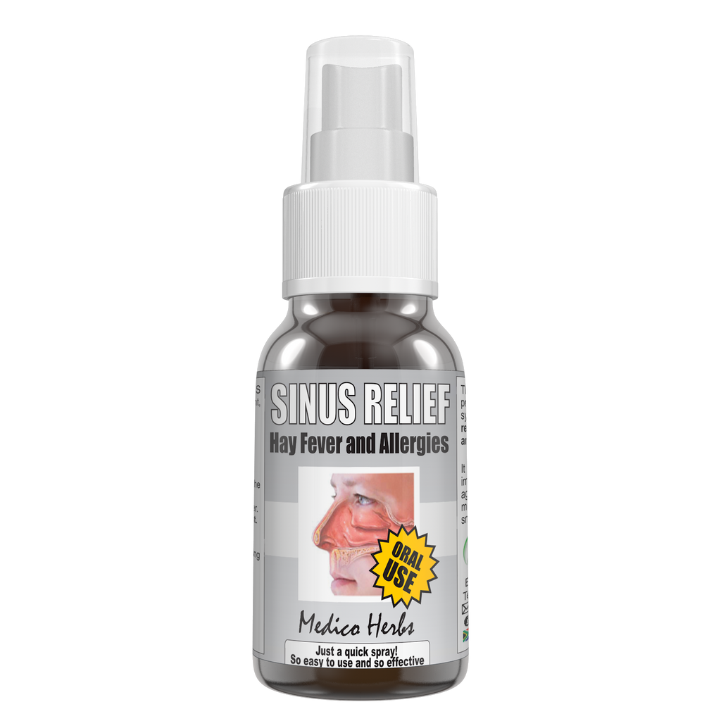 Sinus relief nasal outlet spray